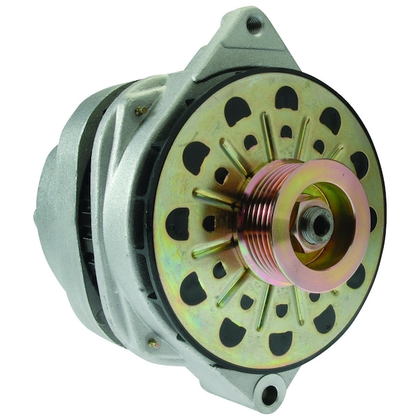 Alternator, ALTDR CS144, 140 Amp12 Volt, CW, 6Groove56mm OD Pulley, 1100 Plug Clock